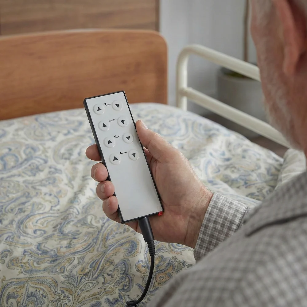 cama articulada con mando